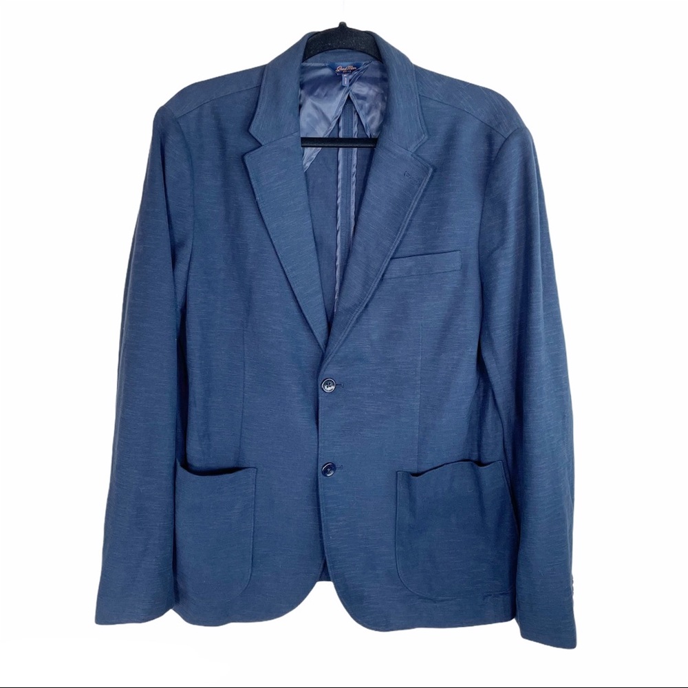 Good Man Navy Two Button Blazer